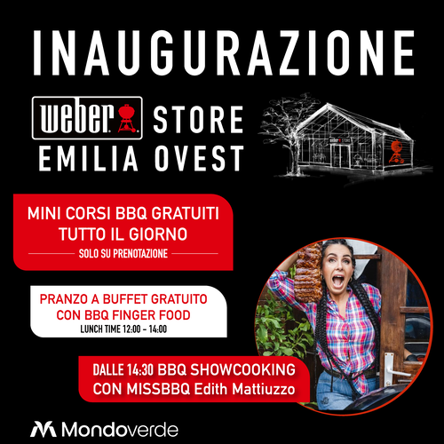 inaugurazione weberstore mondoverde square - Weber Store Emilia Ovest