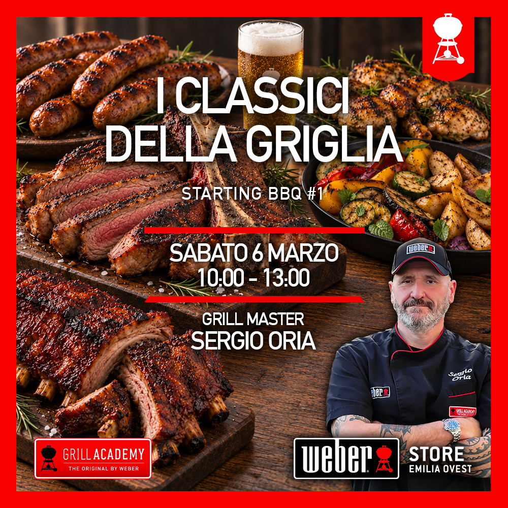 I Classici della Griglia // Corso Starting // Premium Experience con Sergio Oria