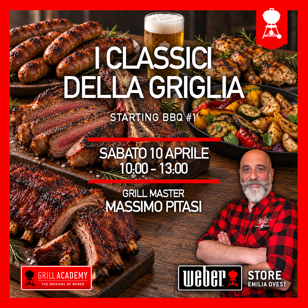 I Classici della Griglia // Corso Starting // Premium Experience con Massimo Pitasi