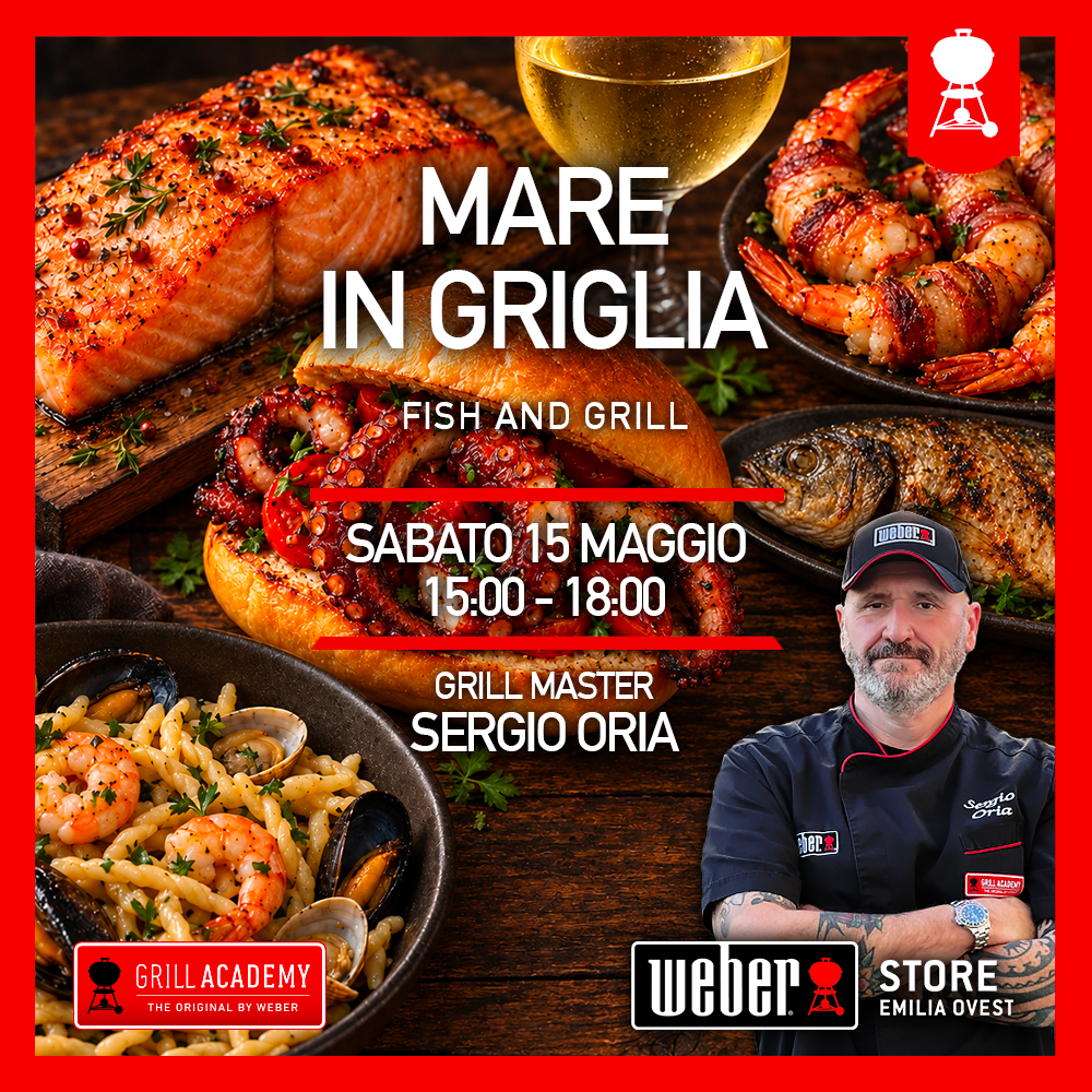 Mare in Griglia // Corso Focus Pesce // Premium Experience con Sergio Oria