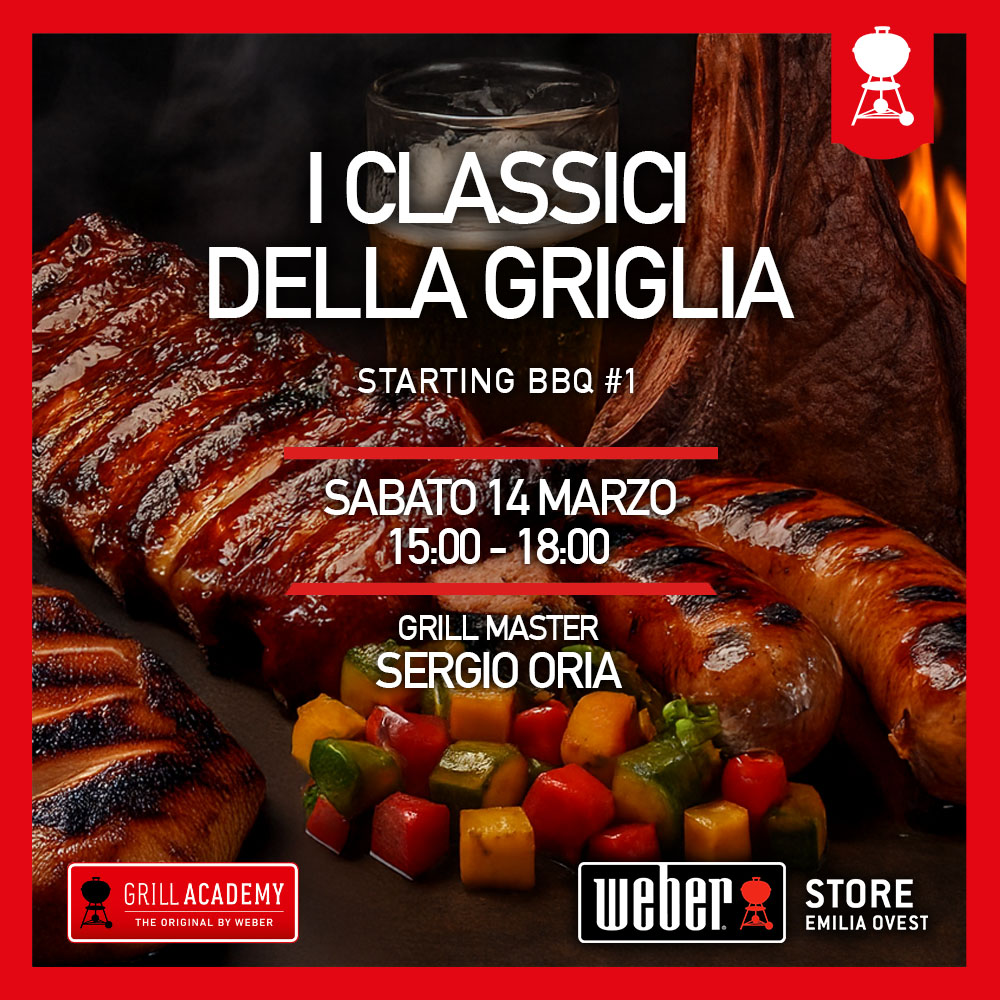 I Classici della Griglia // Corso Starting // Premium Experience con Sergio Oria