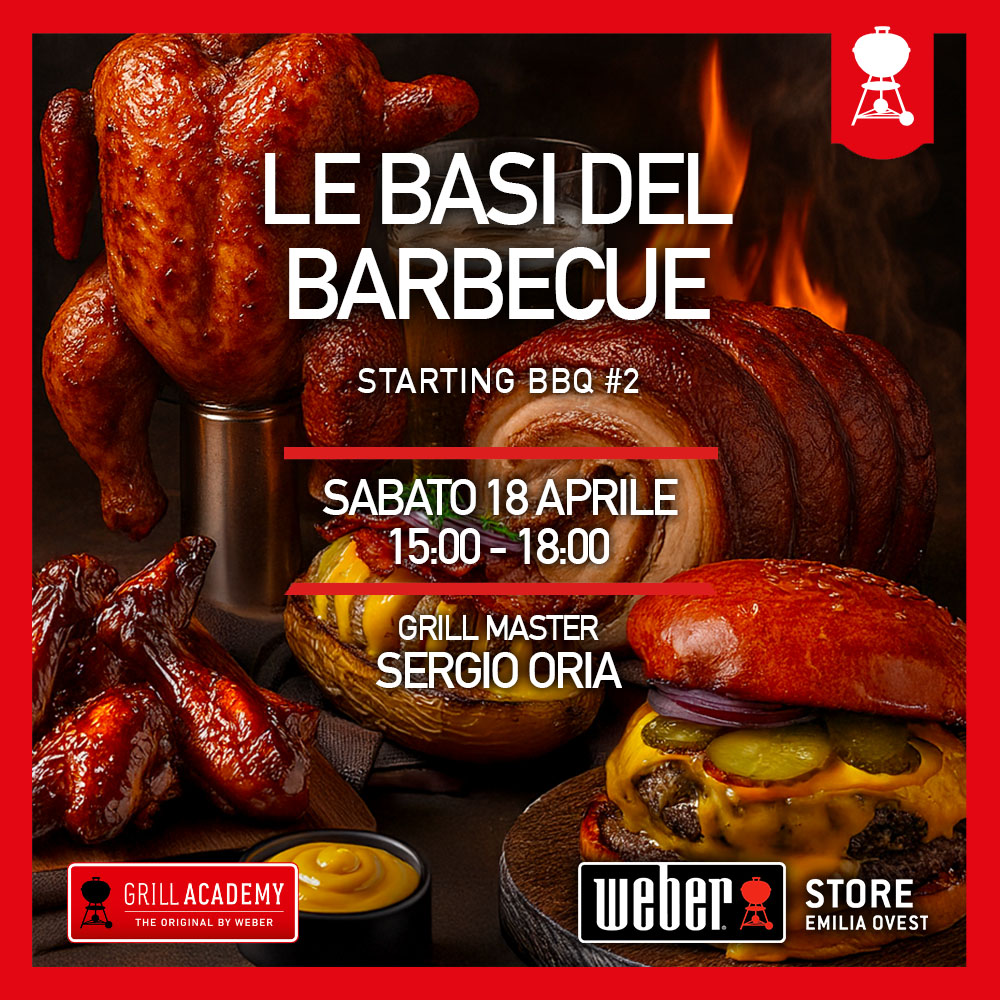 Le Basi del Barbecue // Corso Starting // Premium Experience con Sergio Oria
