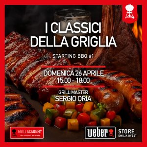 I Classici della Griglia // Corso Starting // Premium Experience con Sergio Oria