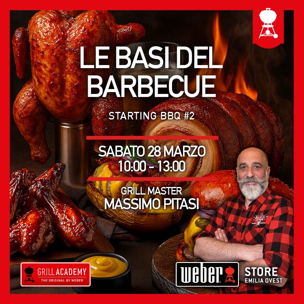 Le Basi del Barbecue // Corso Starting // Premium Experience con Massimo Pitasi