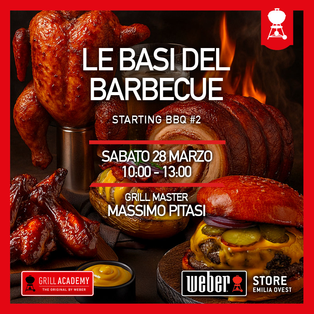 Le Basi del Barbecue // Corso Starting // Premium Experience con Massimo Pitasi