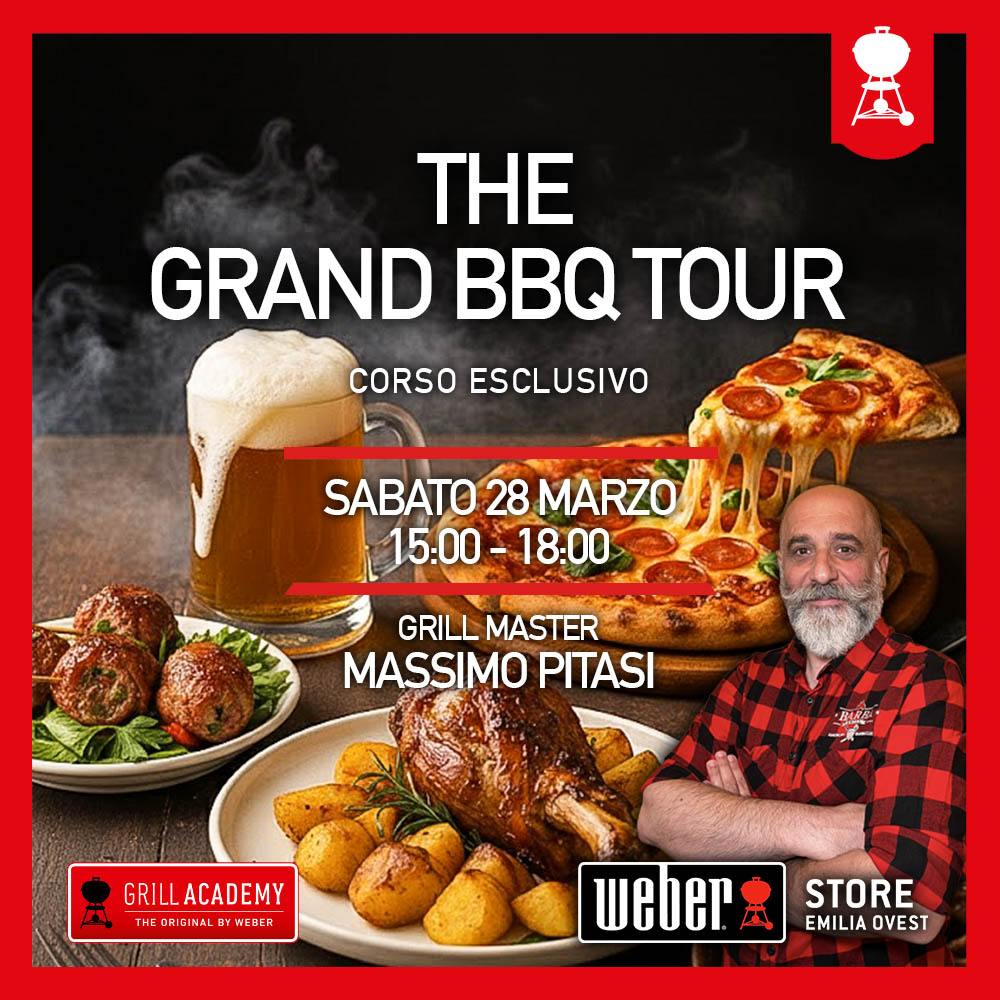 The Grand BBQ Tour // Corso Starting // Exclusive Experience con Massimo Pitasi