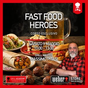 Fast Food Heroes // Exclusive Experience con Massimo Pitasi