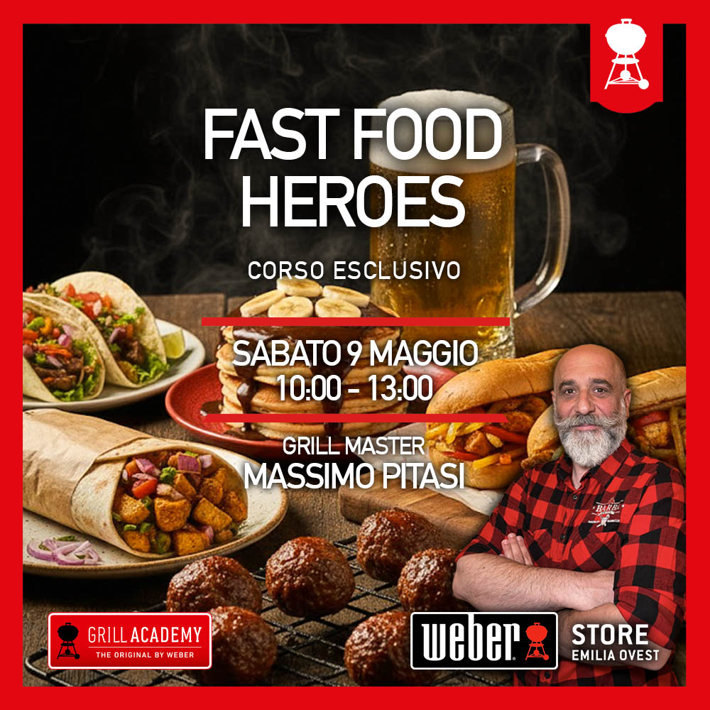Fast Food Heroes // Exclusive Experience con Massimo Pitasi