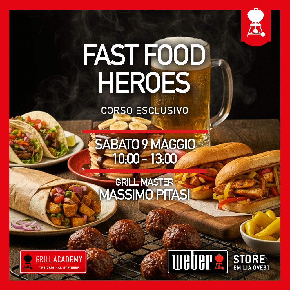 Fast Food Heroes // Exclusive Experience con Massimo Pitasi