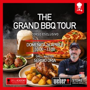 The Grand BBQ Tour // Corso Starting // Exclusive Experience con Sergio Oria