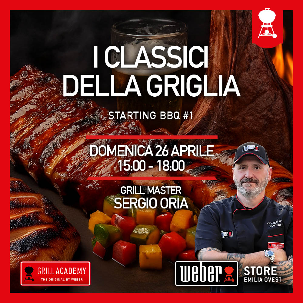 I Classici della Griglia // Corso Starting // Premium Experience con Sergio Oria