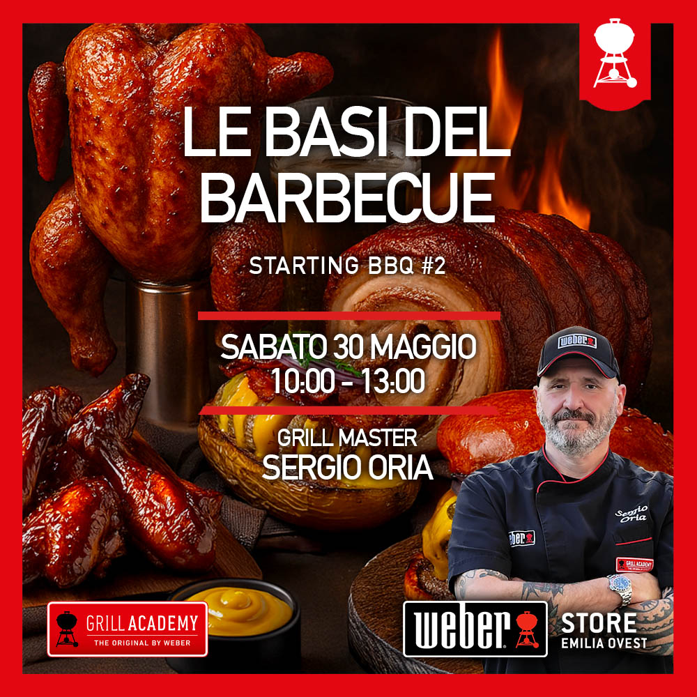 Le Basi del Barbecue // Corso Starting // Premium Experience con Sergio Oria