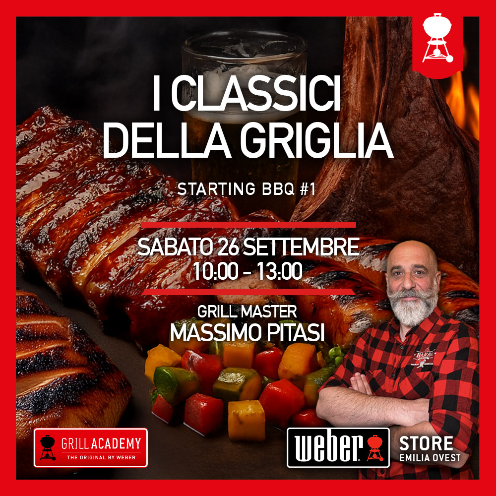 I Classici della Griglia // Corso Starting // Premium Experience con Massimo Pitasi