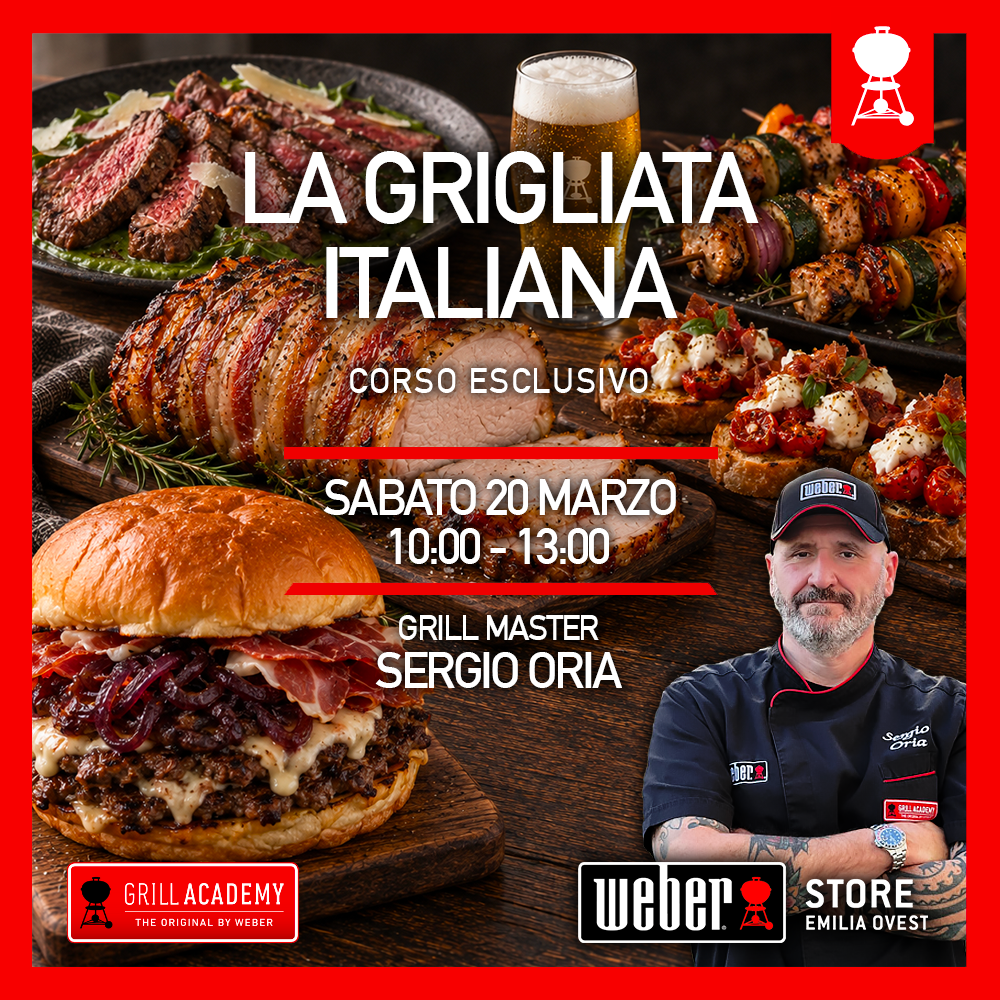 La Grigliata Italiana // Corso Starting // Exclusive Experience con Sergio Oria