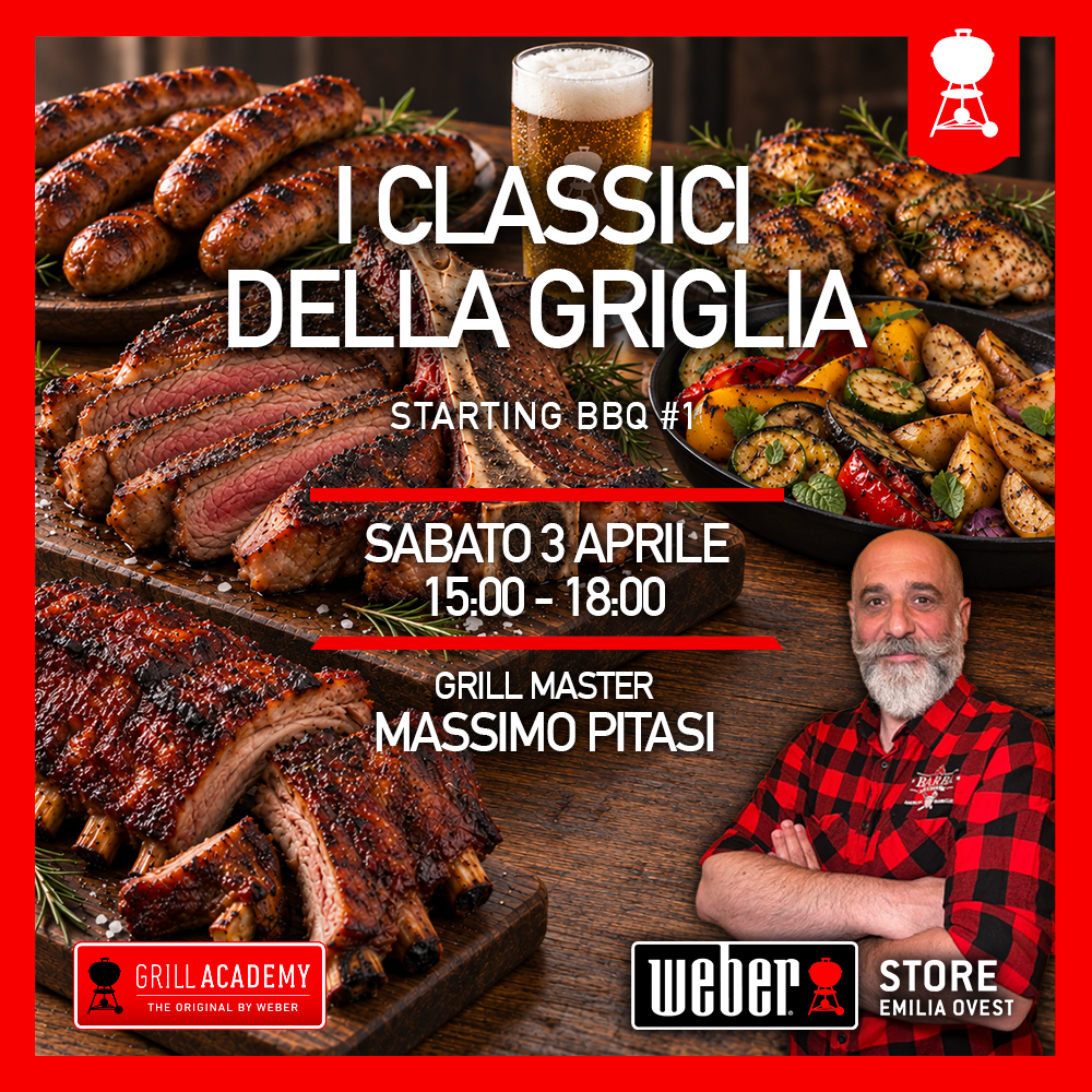 I Classici della Griglia // Corso Starting // Premium Experience con Massimo Pitasi