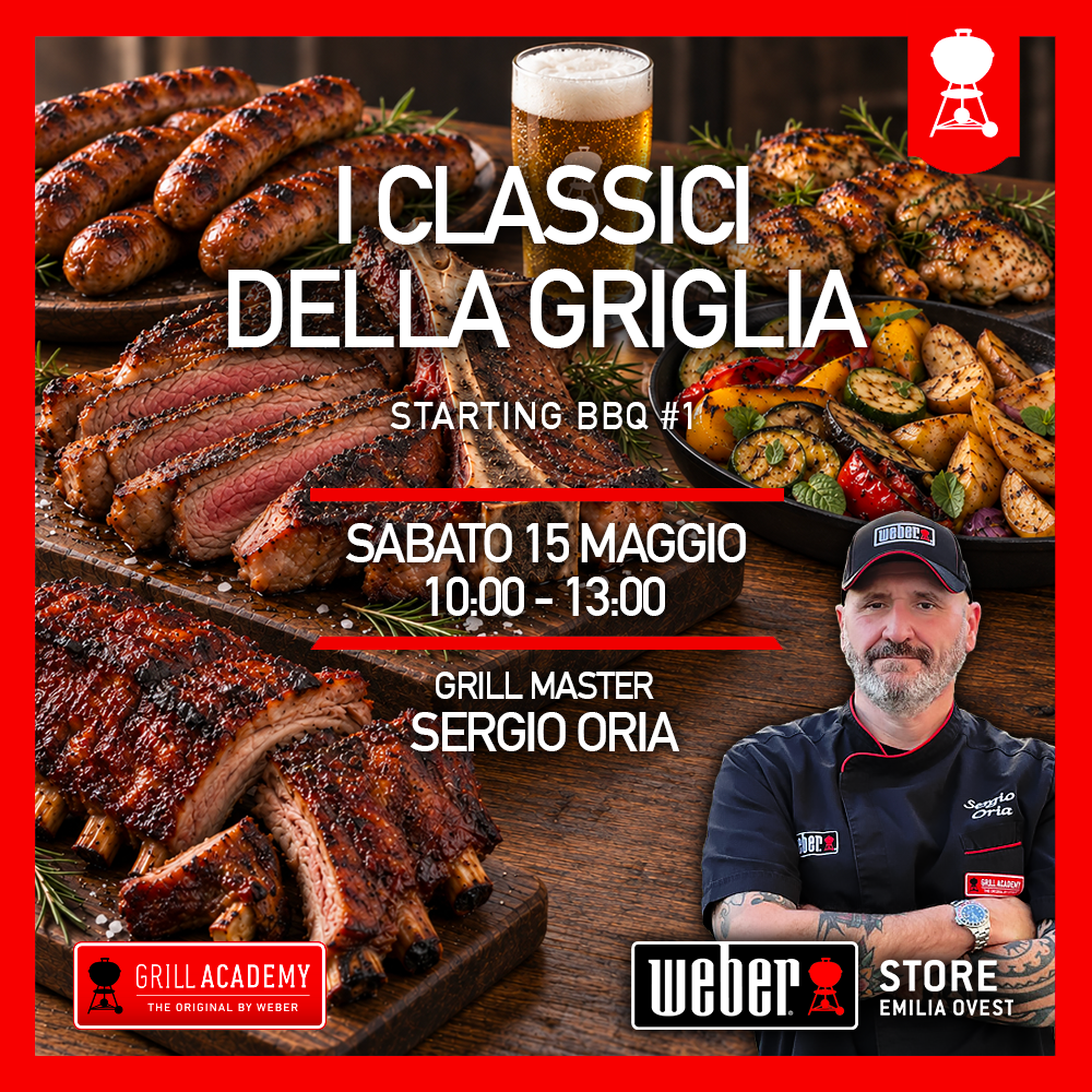 I Classici della Griglia // Corso Starting // Premium Experience con Sergio Oria